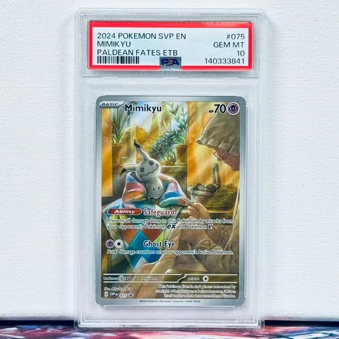 Pokémon Graded card - Mimikyu #075 2024 Pokemon SVP EN...