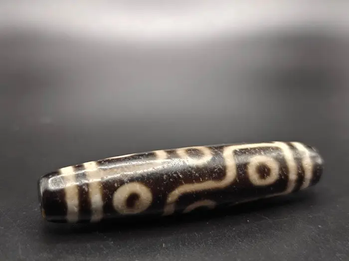 Very Old Tibetan Agate 9 Eyes Dzi - For Health
