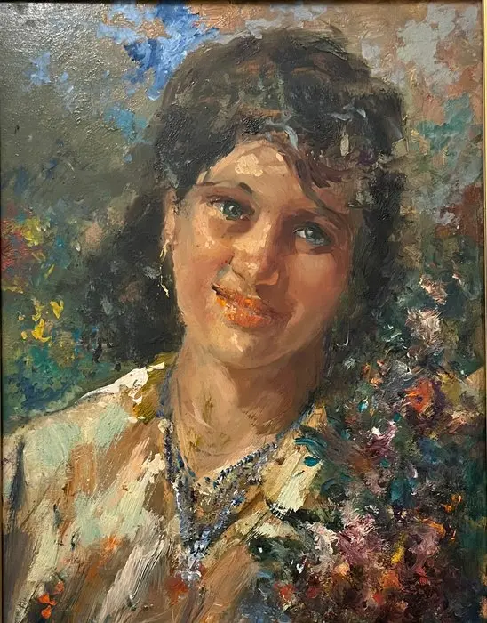 Tonino Manna (1952) - Ritratto di donna