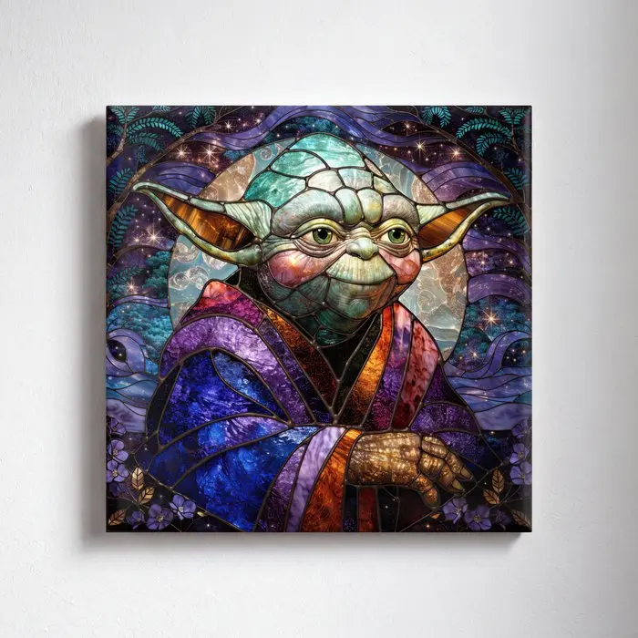 Kleury.art - [Ceramic Tile Art] "Wisdom of the Cosmic Stars” by Kleury.art