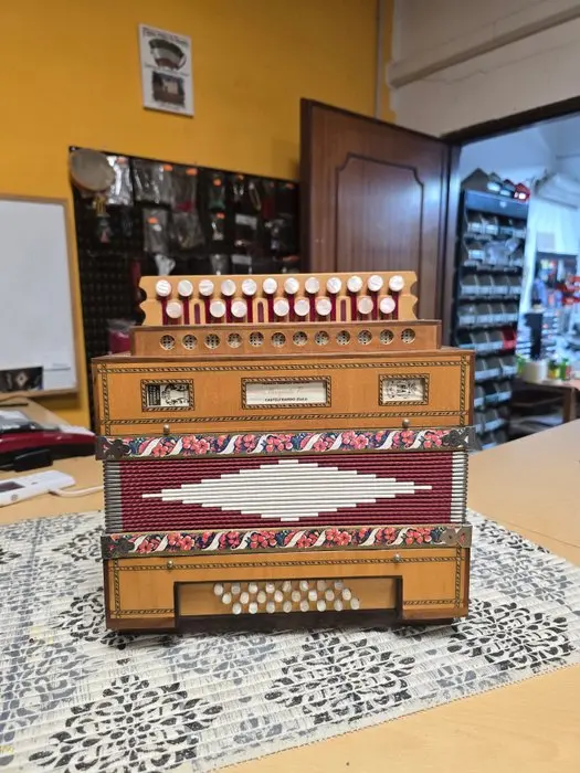 Pasquale Ficosecco - Cromopiano - - Diatonic button accordion - Italy - 1950