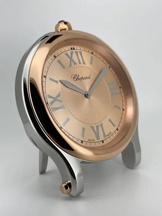 Table clock - Chopard - Contemporary Steel