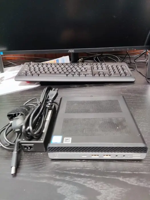 HP Mini PC - HP EliteDesk 800 G4 - I5 8500- 8/256 GB - Computer (1)