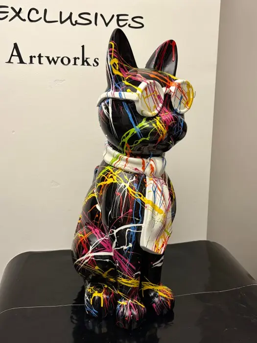 GF Exclusives - XL 60cm Cool Cat Color Bomb Sculpture