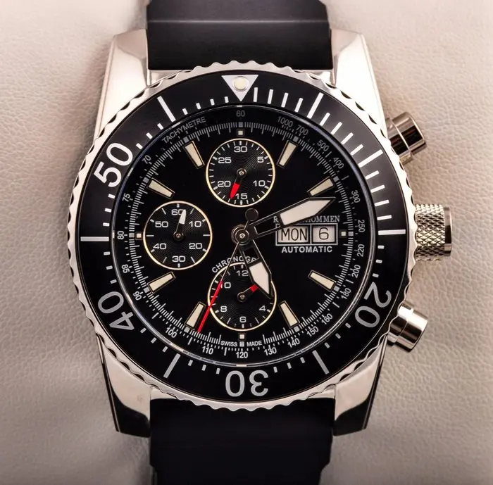Revue Thommen - Diver’s Day-Date Chronograph - No reserve...