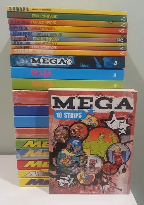 Megastripboek / Kiekeboe familiestripboek / Suske en...