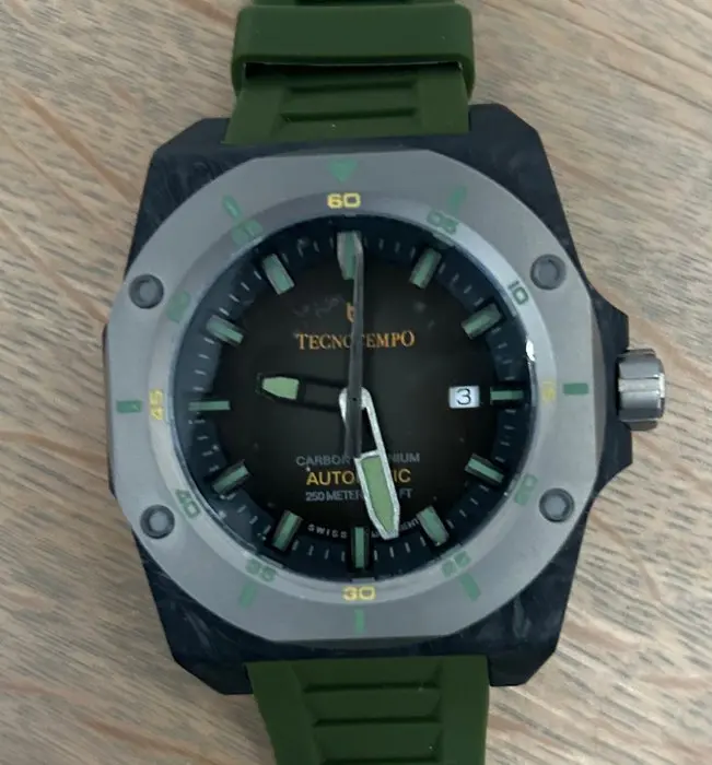 Tecnotempo - Forged Carbon & Titanium - Automatic Swiss...