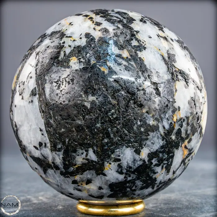 Tourmaline in Quartz Sphere – Powerful symbiosis of light and protection
