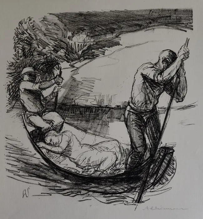 Adolf Schinnerer (1876–1949) - Boot