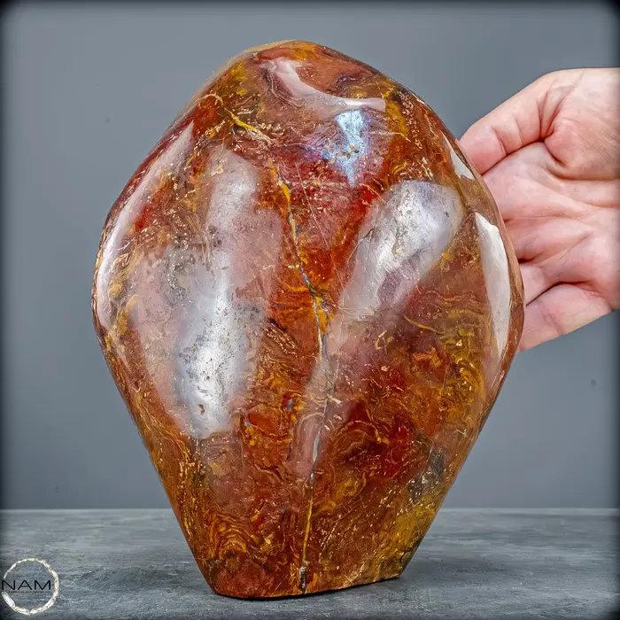 Rare Natural Red Jasper-Agate Freeform- 4159.17 g