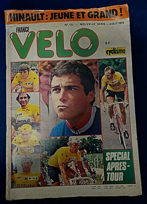 Tour de France - Bernard Hinault - 1978 - Event memorabilia