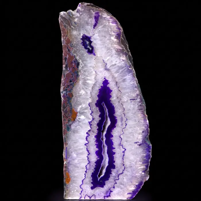 Purple Agate - 27x12x12 cm - Geode- 4.95 kg