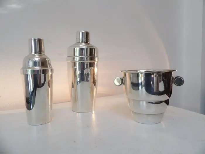 Wiskemann - Cocktail shaker (3) - Silverplated
