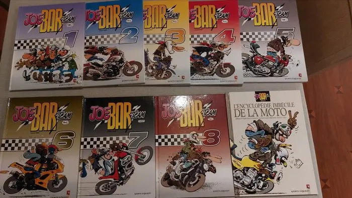 Joe Bar Team T1 à T8 + HS - Série complète - 9x C - EO/Ré - 9 Album - 2003/2014