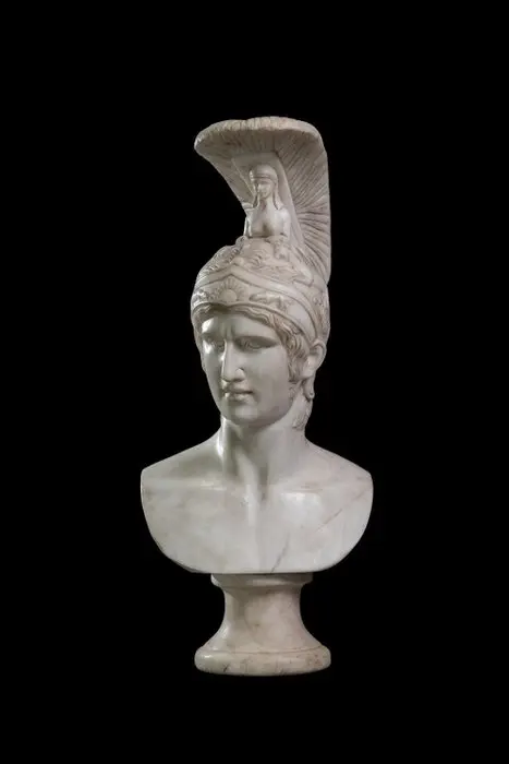 Sculpture, Scultura di Achille in marmo statuario. - 85 cm - Carrara marble