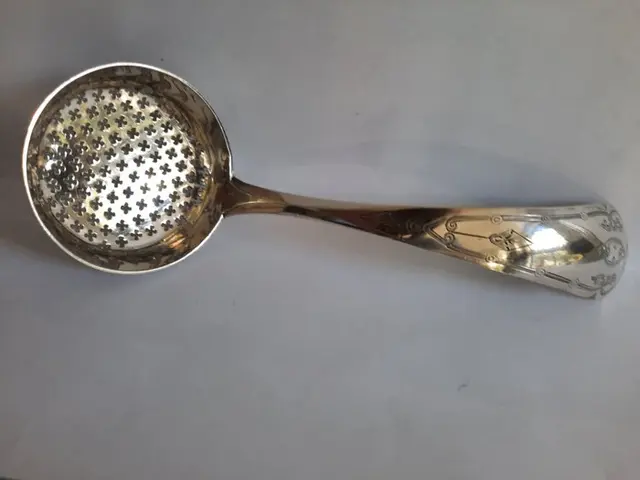 Spoon - .835 silver - Antique Sprinkling Spoon
