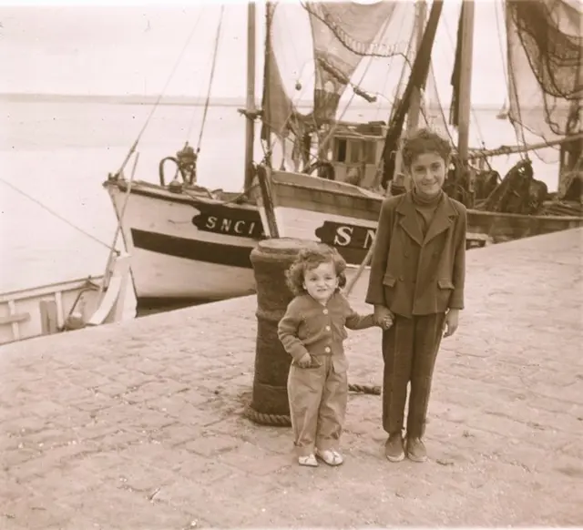 Lot of 20 stereoscopic photos with binder - 1930s and 1950s - Piriac-sur-Mer