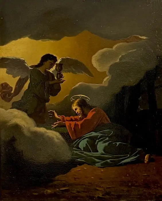 Benedetto Musso (1835–1883), Attributed to - Cristo nell’orto degli ulivi