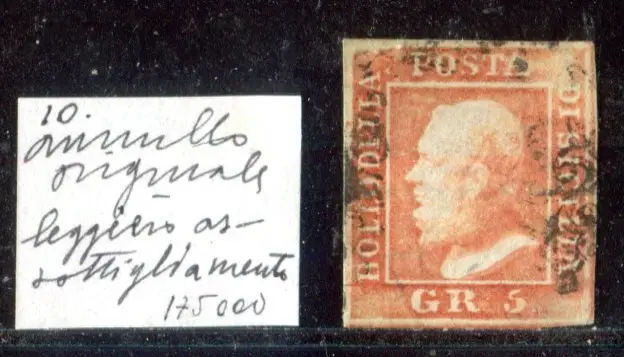 Italian Ancient States - Sicily 1859 - 5 grains