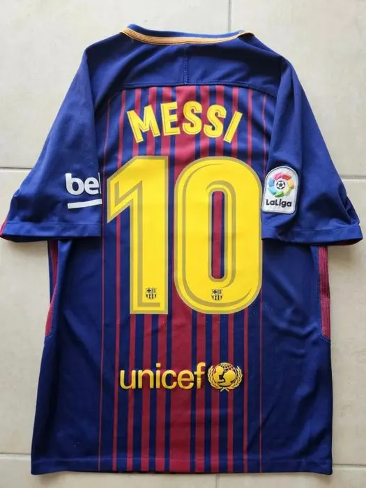 FC Barcelona - Spanish Football League - Lionel Messi - 2017 - Football shirt