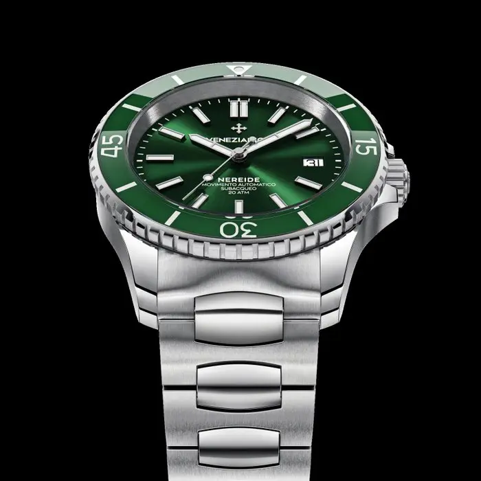 Venezianico - Nereide 42 mm Automatic Green Dial - 3321501C - Men - 2026