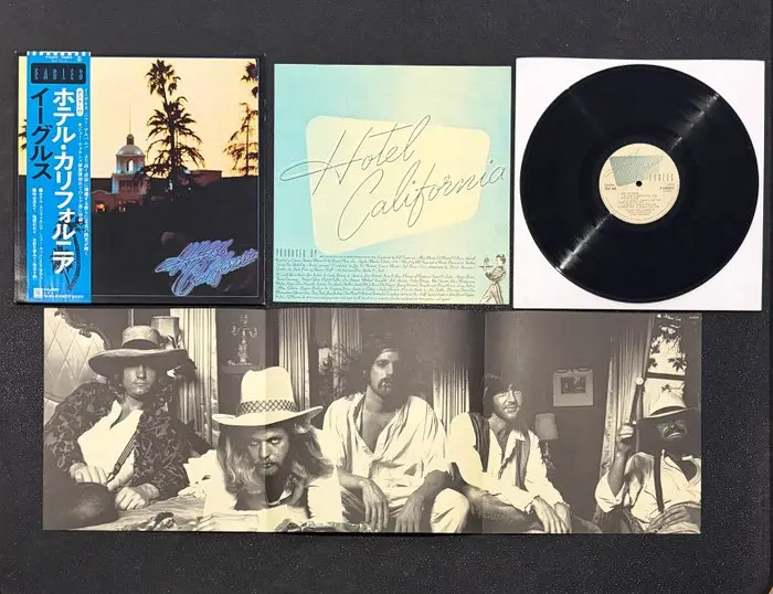 Eagles - Hotel California (Japan) – 1976 1st Pressing –...