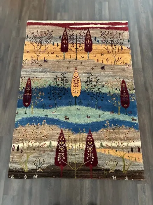 Rug - 244 cm - 173 cm - Beautiful Lorry Buff