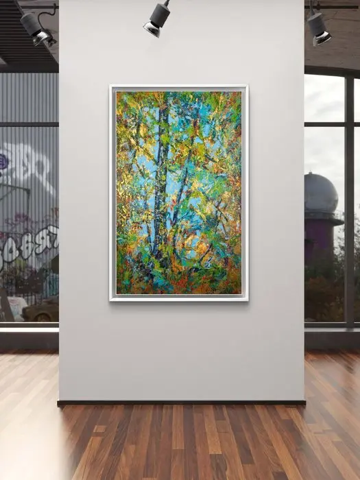Jana Noldin - Large Abstract Painting - "Melody" n.05