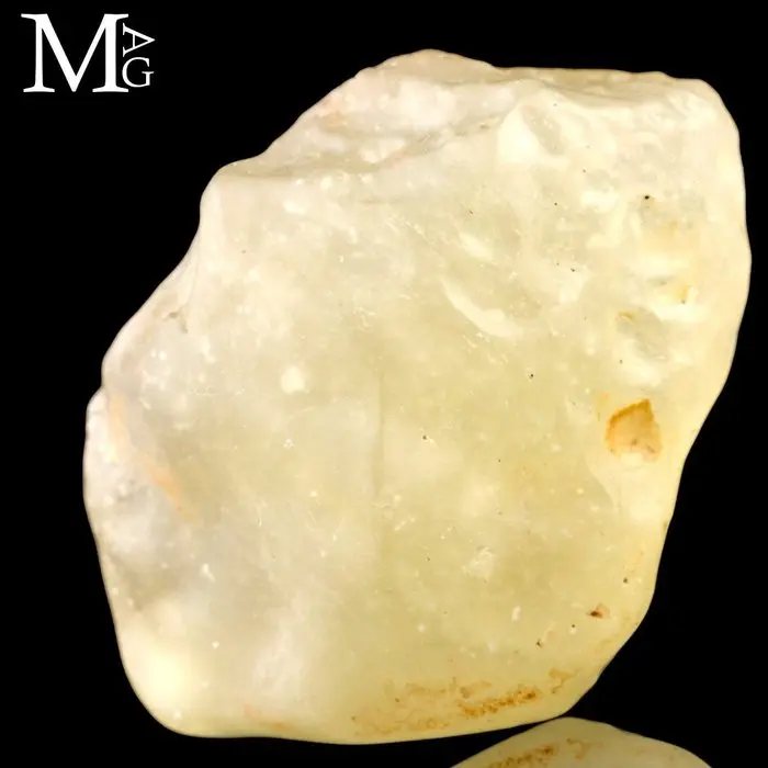 Meteorites : Tektite - Libyan Desert Glass - Height: 59...