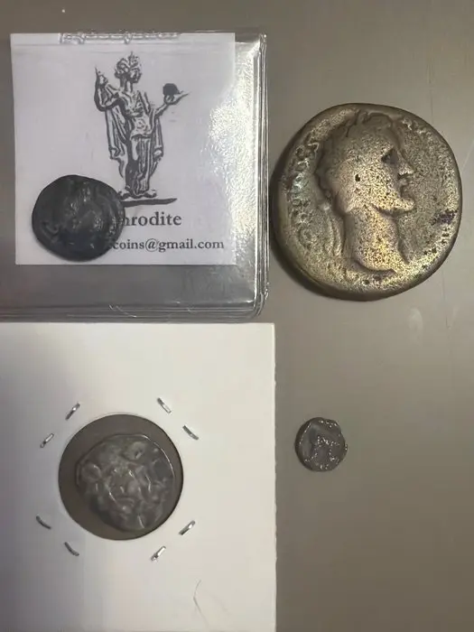 Antiquity Lotto di 4 monete (No reserve price)