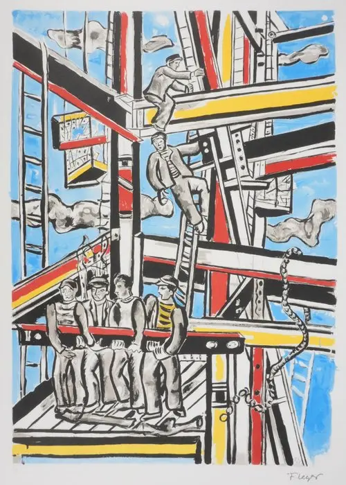 Fernand Léger (1881-1955) - Les constructeurs
