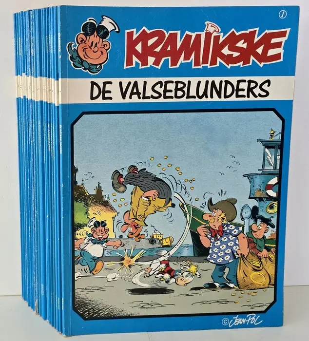 Kramikske 1 t/m 19 - volledige reeks SC - 19 Album - First edition - 1986/1991