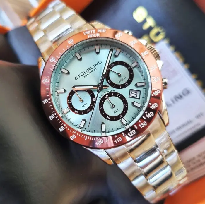 Stührling Original - Ice Blue - Tiffany - Seiko...