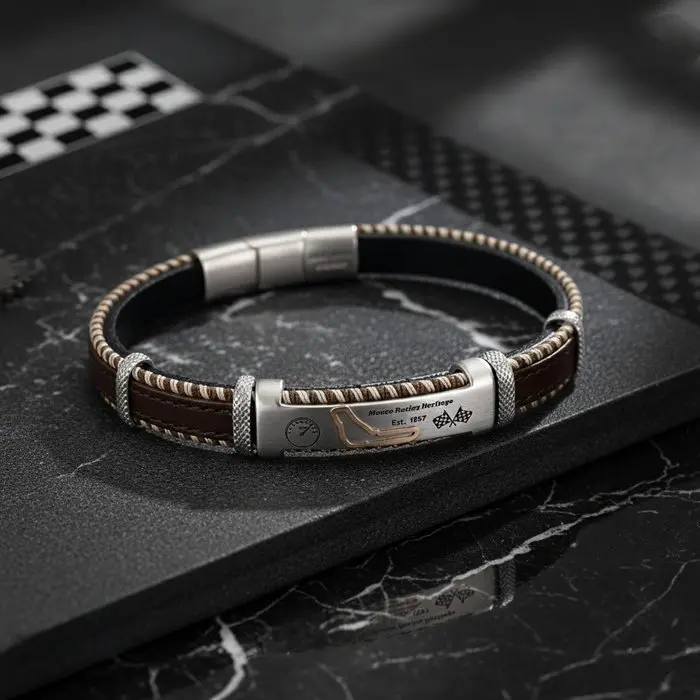 18 kt. - Base bracelet in surgical steel, Rose gold - Bracelet - Made in Italy