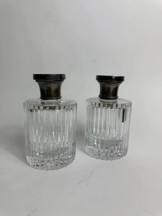 Cacchione F.lli Milano - Perfume bottle (2) - .925 silver...