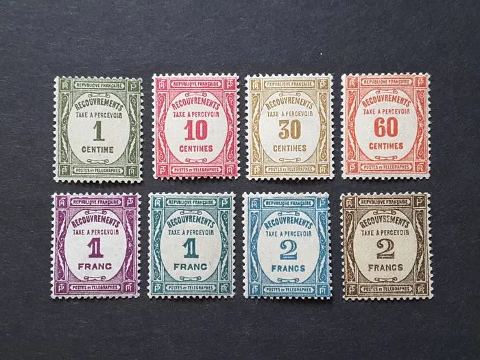 France 1927/1931 - Tax stamps