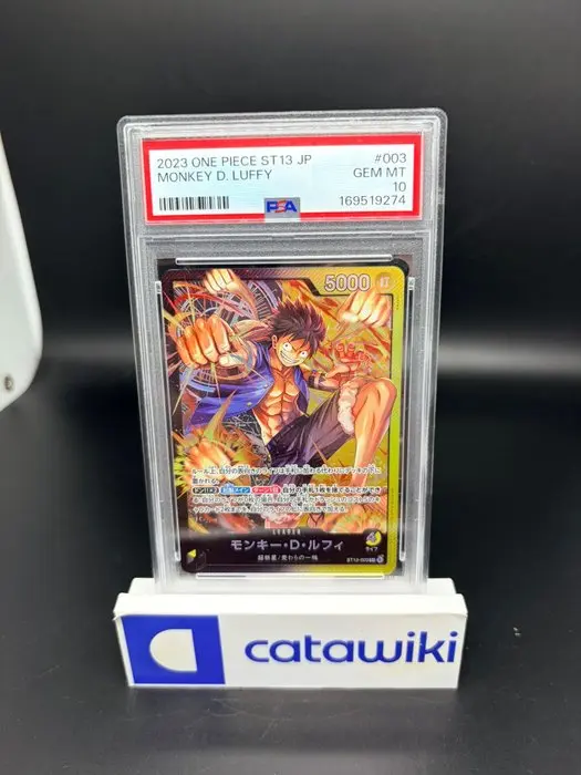 One Piece - 1 Graded card - Monkey D