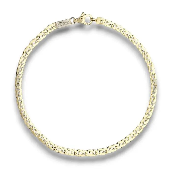 Bracelet - 18 kt. Yellow gold - Full Flat Chain 4.8 g
