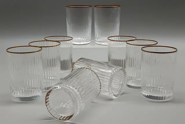 Nason & Moretti - Drinking set (10) - Crystal