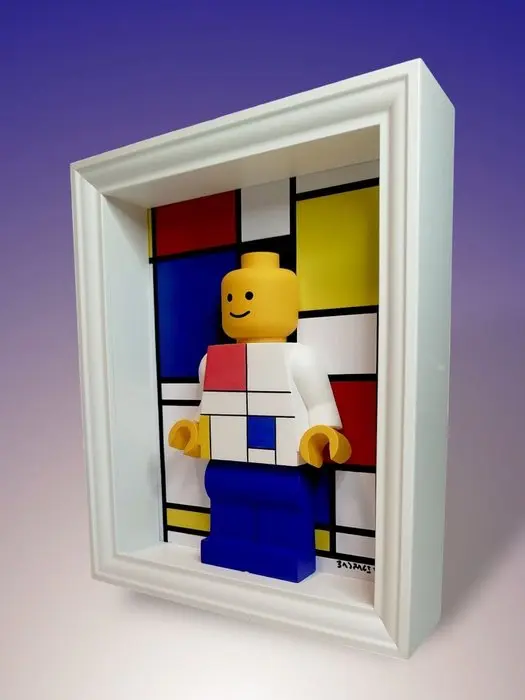 BADFACE (XXI) - Lego Mondrian