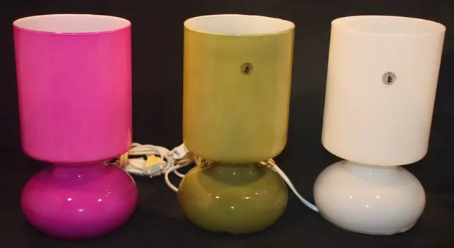IKEA - Table lamp (3) - Lantern - Glass - 3 'Lykta' Table Lamps