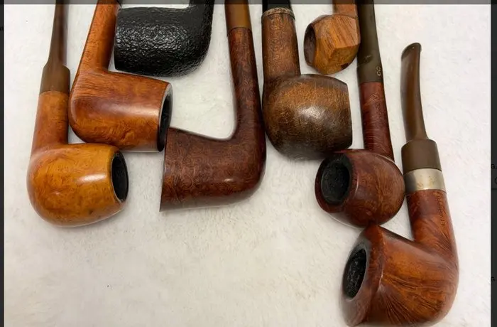 Groot Exclusief Kavel van 8 Vintage Estate-pijpen – o.a