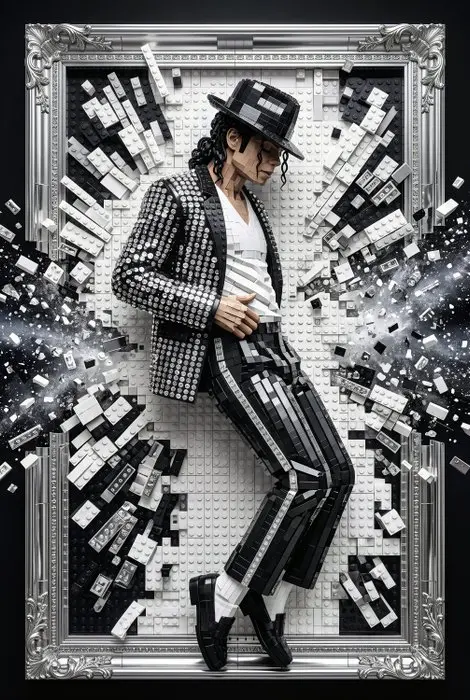 Artxlife - Lego Michael Jackson, The Immortal King of Pop