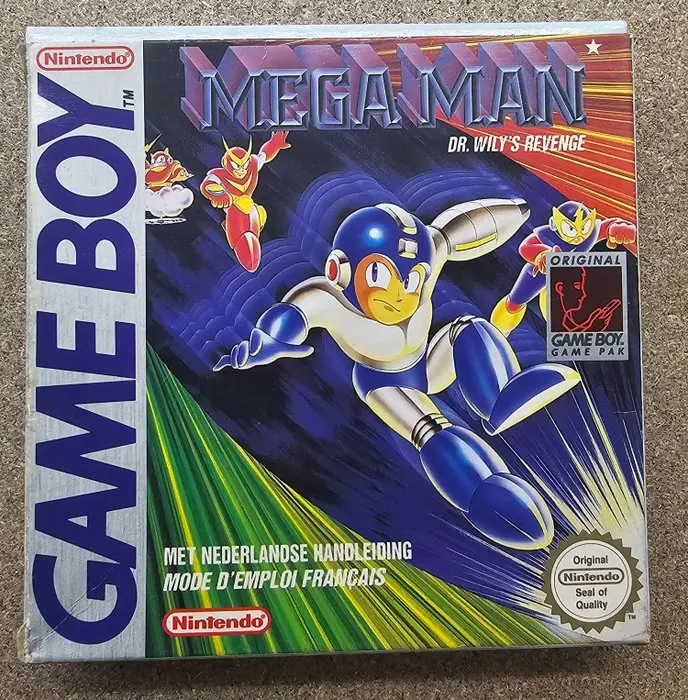 Nintendo - Gameboy Classic - Mega man Dr Wily's Revenge...