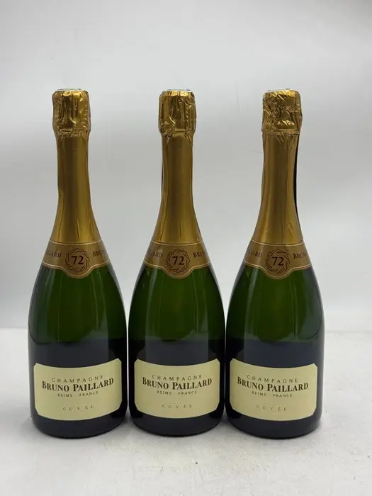 Bruno Paillard, Cuvée 72 - Champagne Extra Brut - 3 Bottles (0.75L)