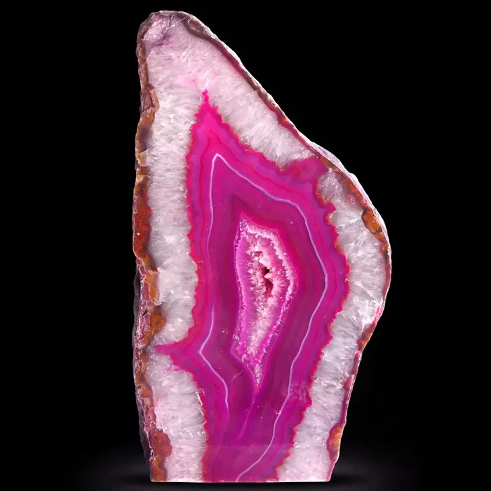 XL Pink Agate - 28x15x7 cm - Geode- 4.8 kg