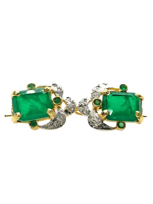 No reserve price - Earrings - 9 kt