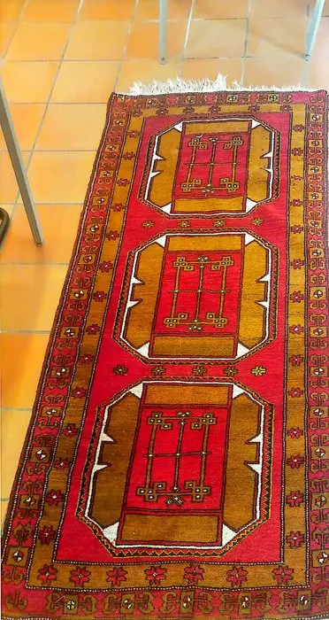 Carpet - 102 cm - 120 cm - Antique tukse yastrik