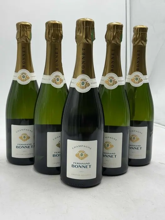 Ferdinand Bonnet, Grande Reserve - Champagne Brut - 6 Bottles (0.75L)
