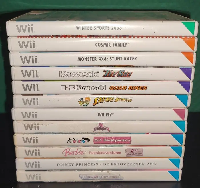 Nintendo - Wii - Wii spellen collectie - Video game - In original box